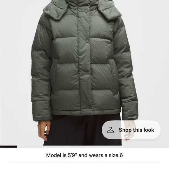 Lululemon Athletica Wonder Puff size 8 Jacket - Picture 8 of 10